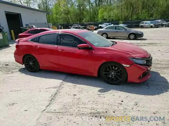 13 Photograph of a damaged car 2HGFC1E53LH707283 HONDA CIVIC 2020