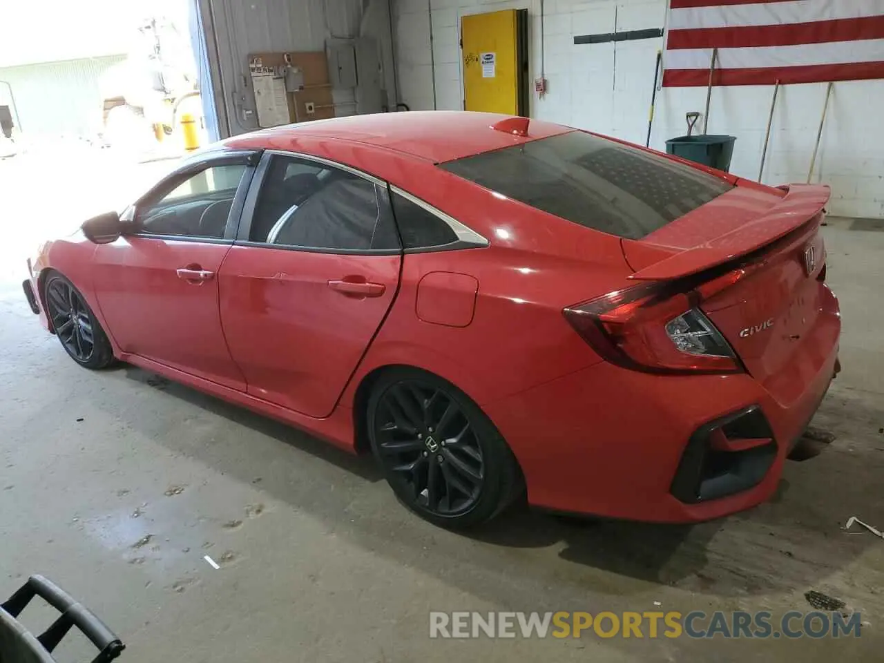 2 Photograph of a damaged car 2HGFC1E53LH707283 HONDA CIVIC 2020