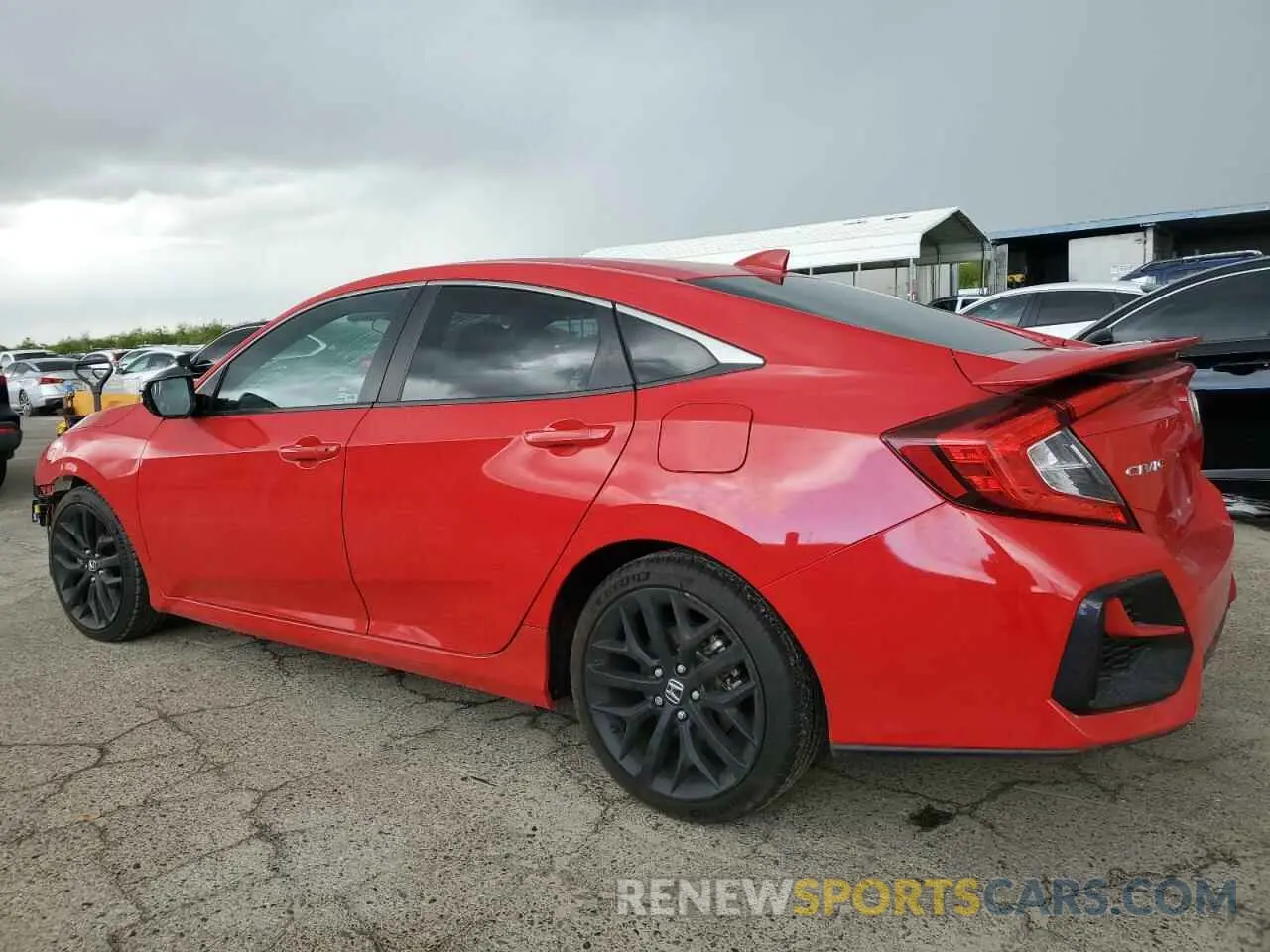 2 Photograph of a damaged car 2HGFC1E54LH700973 HONDA CIVIC 2020