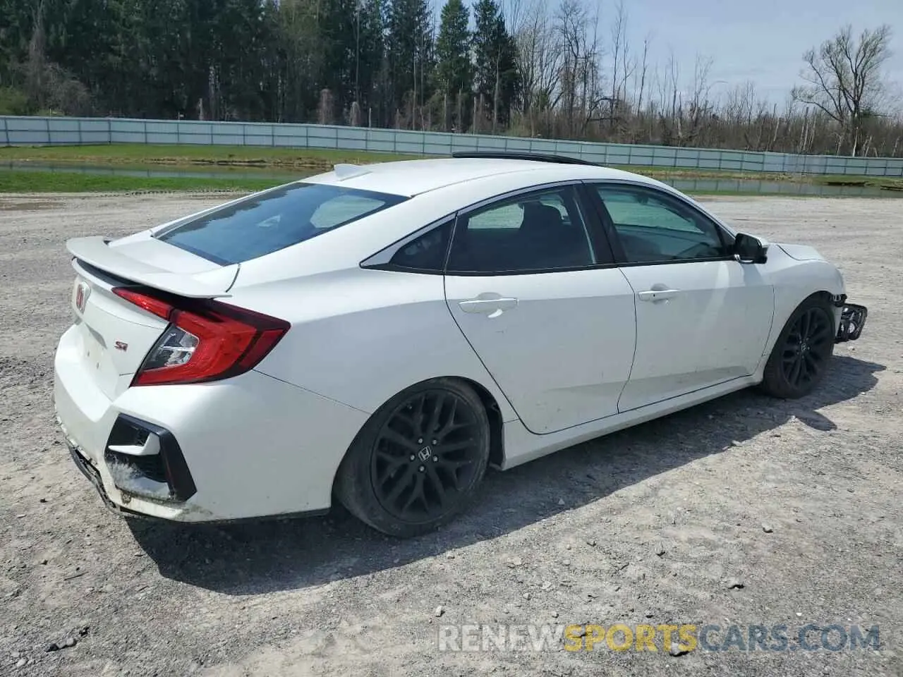 3 Photograph of a damaged car 2HGFC1E54LH706112 HONDA CIVIC 2020