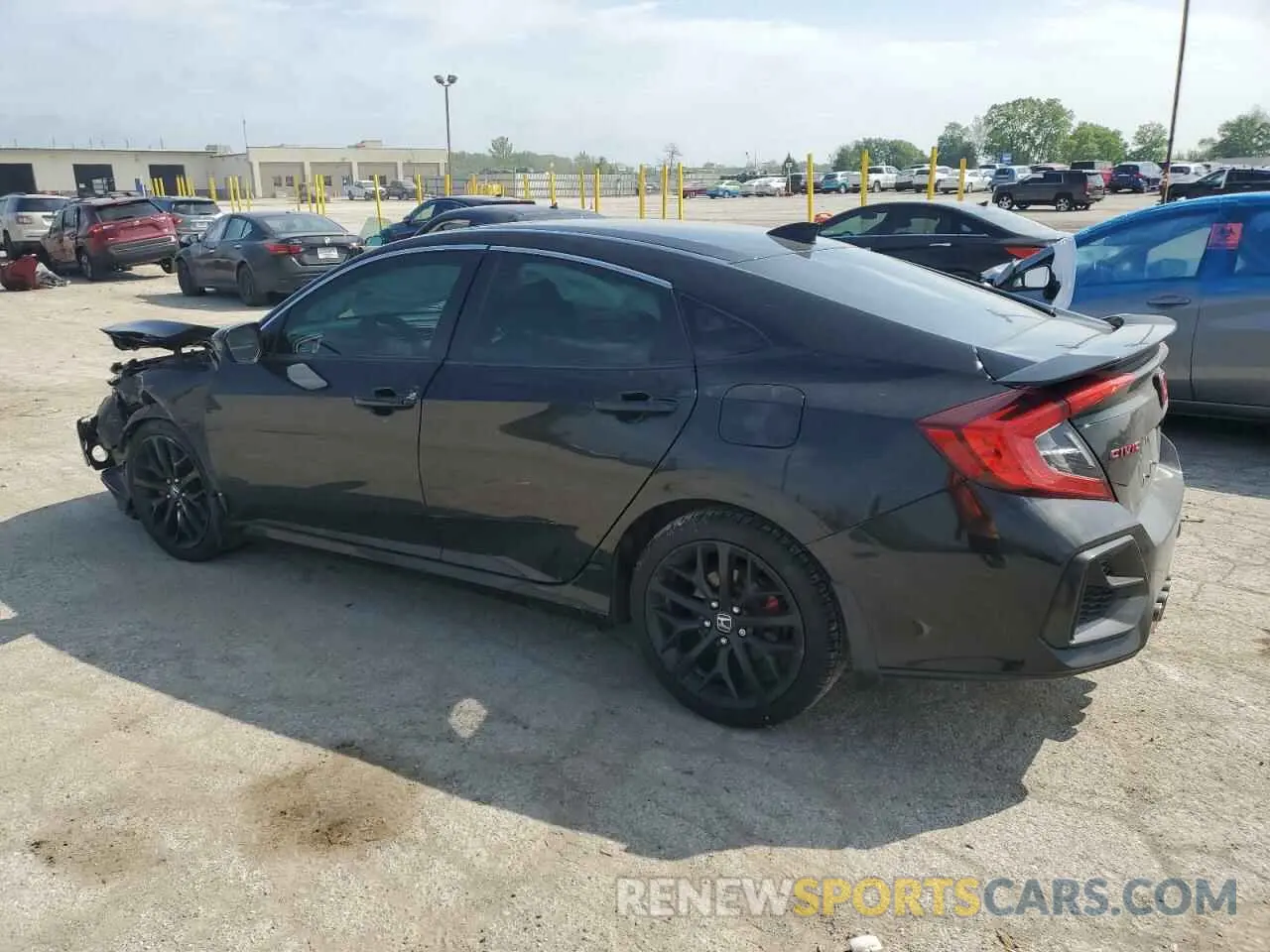 2 Photograph of a damaged car 2HGFC1E56LH700148 HONDA CIVIC 2020