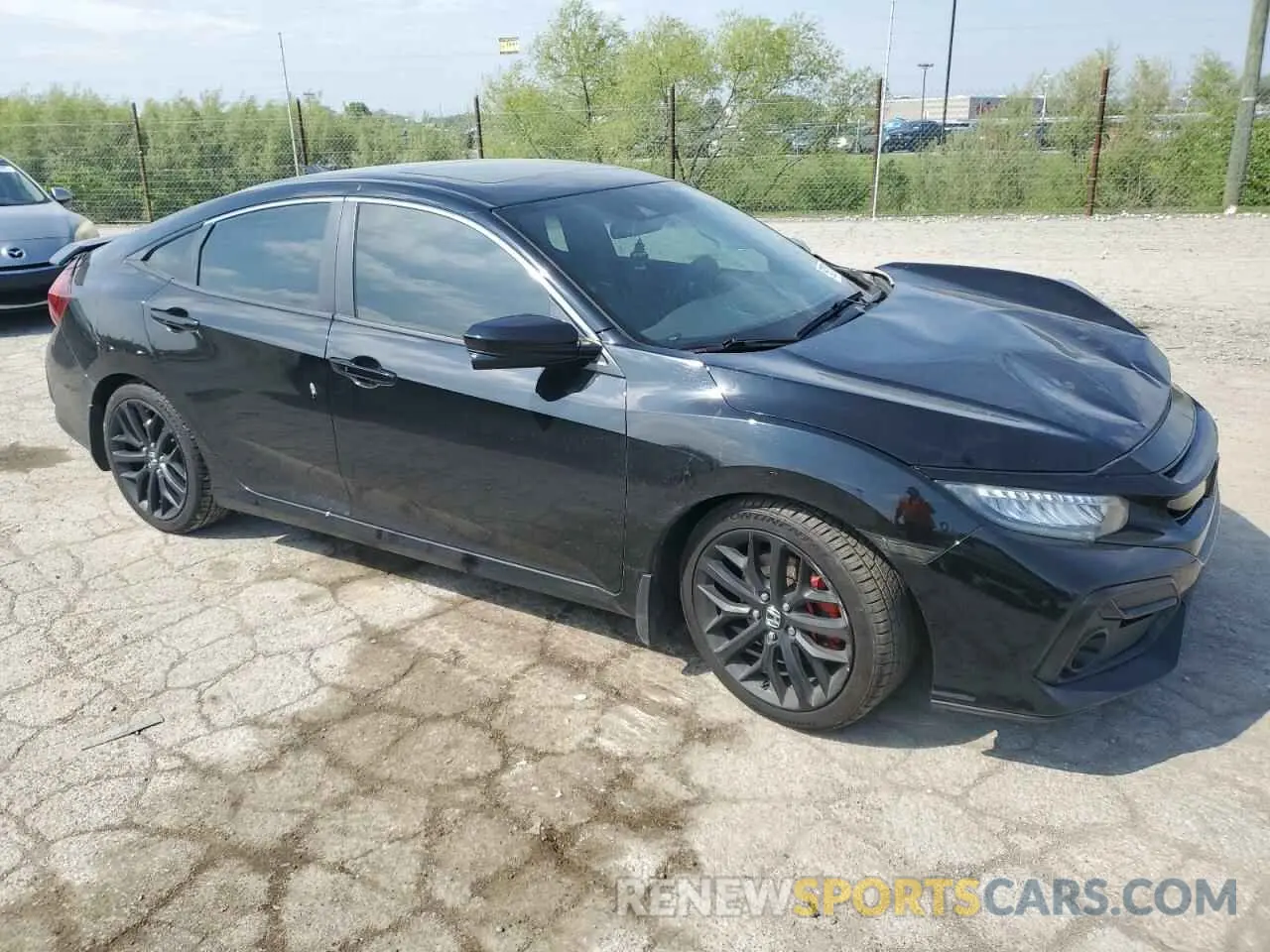 4 Photograph of a damaged car 2HGFC1E56LH700148 HONDA CIVIC 2020