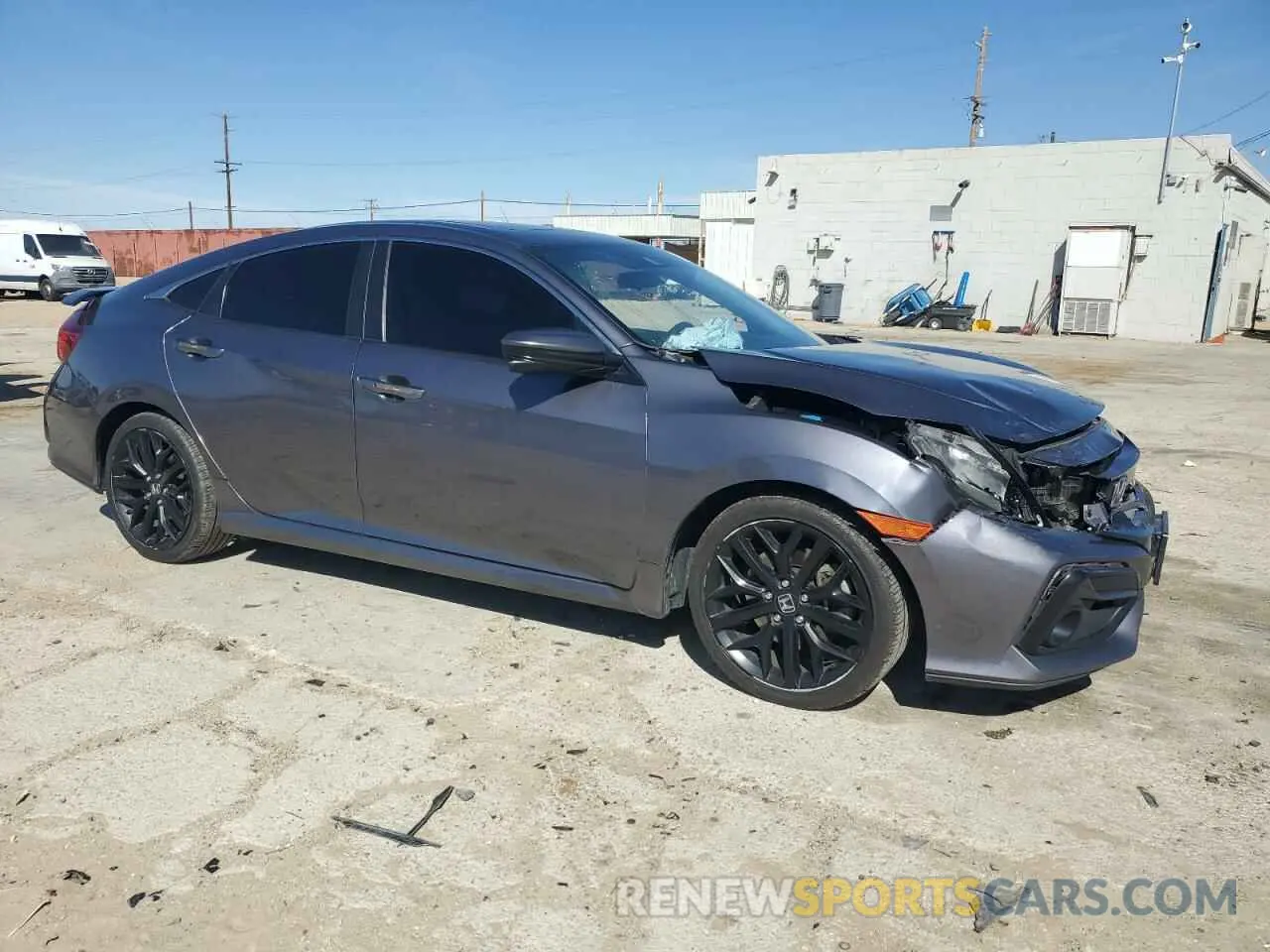 4 Photograph of a damaged car 2HGFC1E57LH702572 HONDA CIVIC 2020