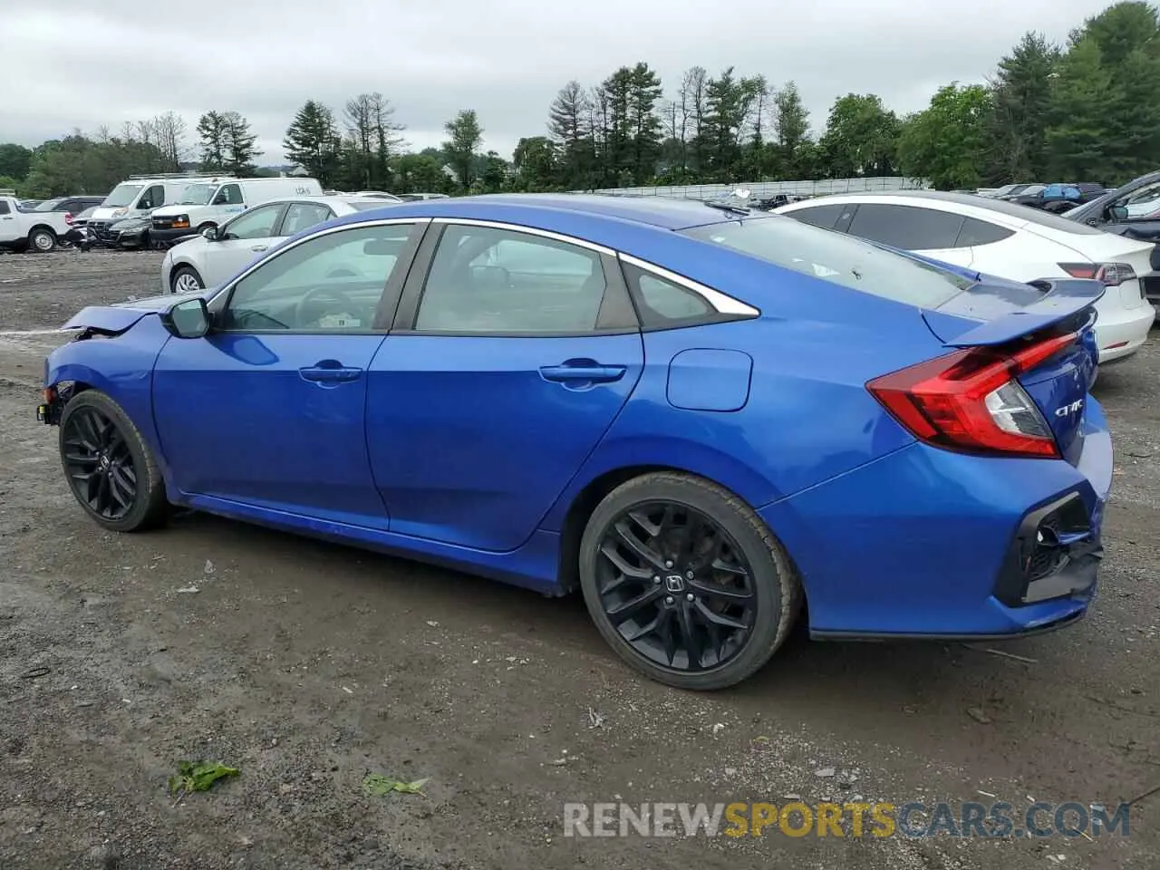 2 Photograph of a damaged car 2HGFC1E57LH703639 HONDA CIVIC 2020