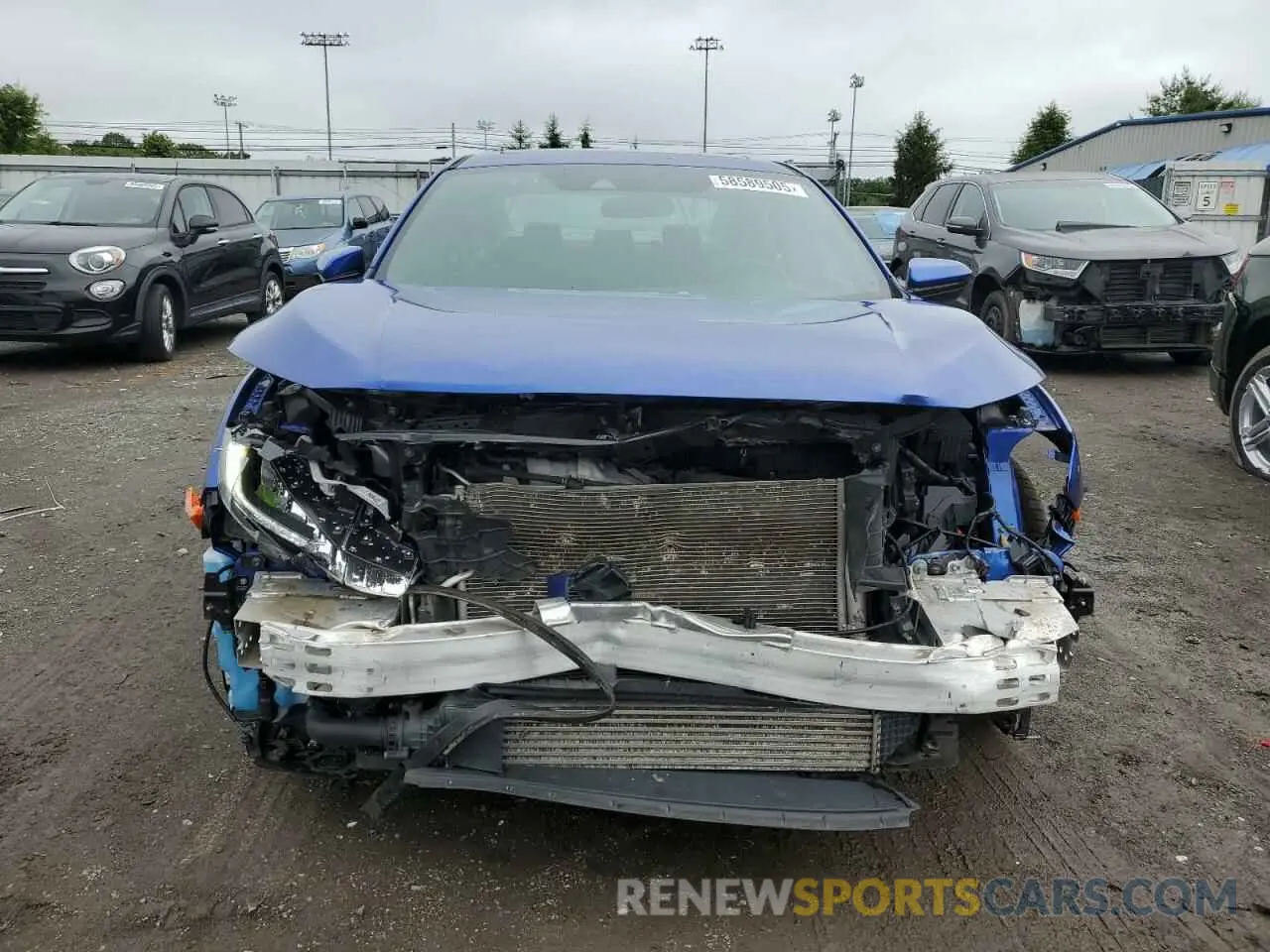 5 Photograph of a damaged car 2HGFC1E57LH703639 HONDA CIVIC 2020