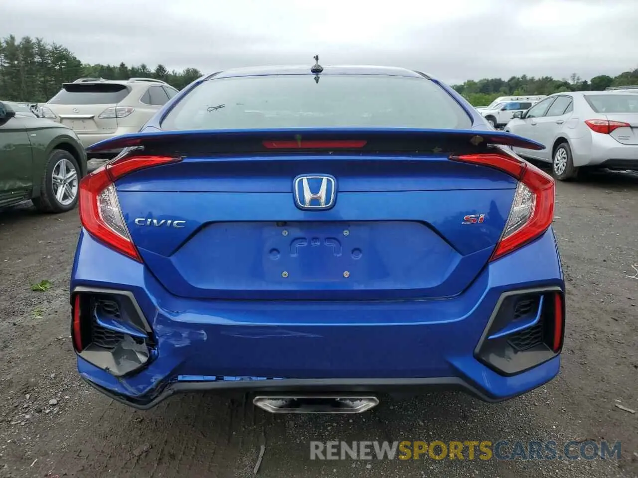 6 Photograph of a damaged car 2HGFC1E57LH703639 HONDA CIVIC 2020