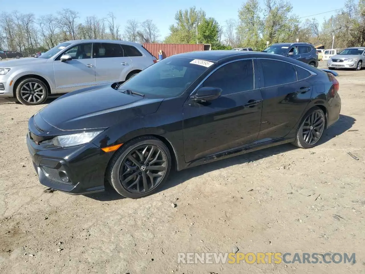 1 Photograph of a damaged car 2HGFC1E57LH706380 HONDA CIVIC 2020