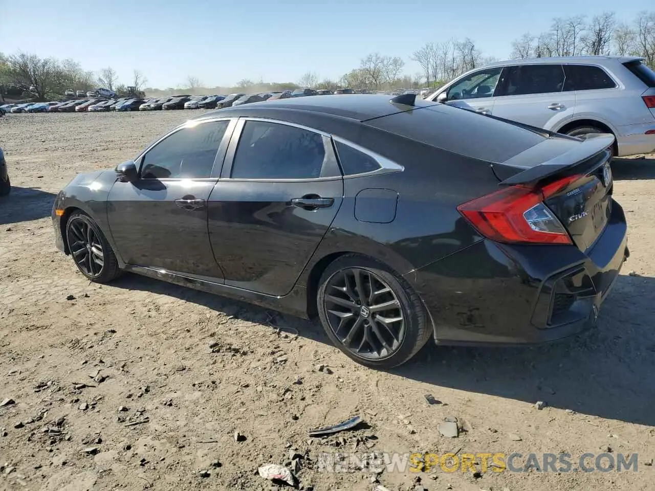 2 Photograph of a damaged car 2HGFC1E57LH706380 HONDA CIVIC 2020