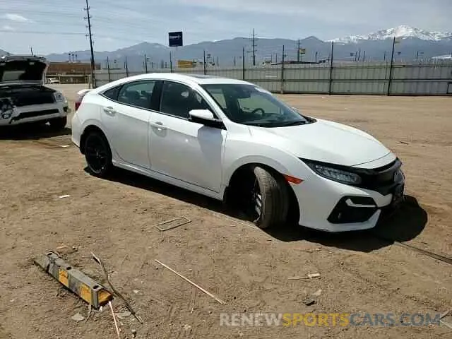 11 Photograph of a damaged car 2HGFC1E57LH707741 HONDA CIVIC 2020