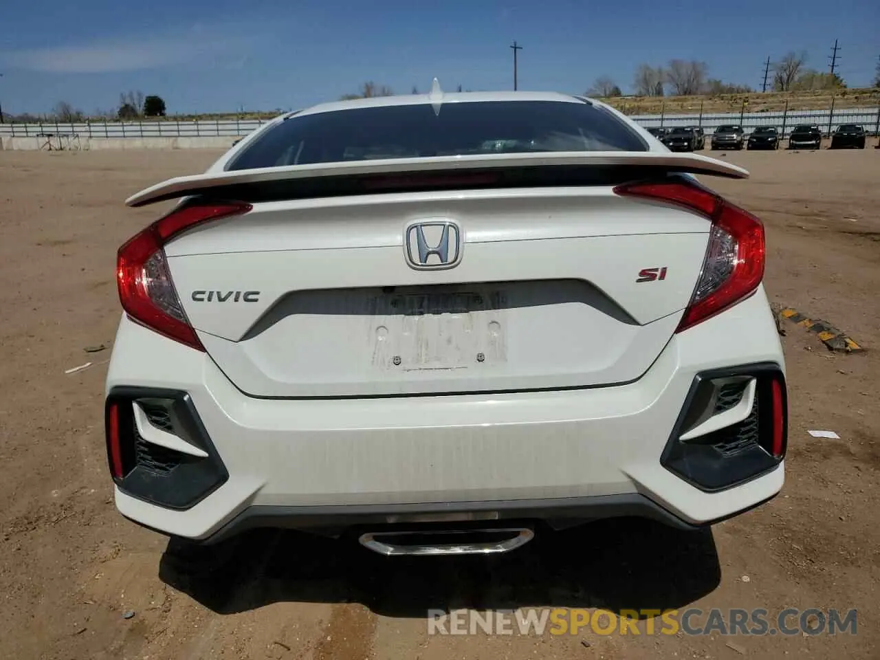 6 Photograph of a damaged car 2HGFC1E57LH707741 HONDA CIVIC 2020
