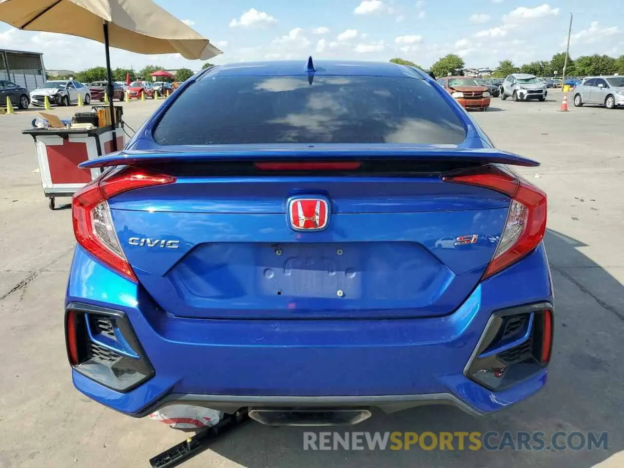 6 Photograph of a damaged car 2HGFC1E58LH703102 HONDA CIVIC 2020