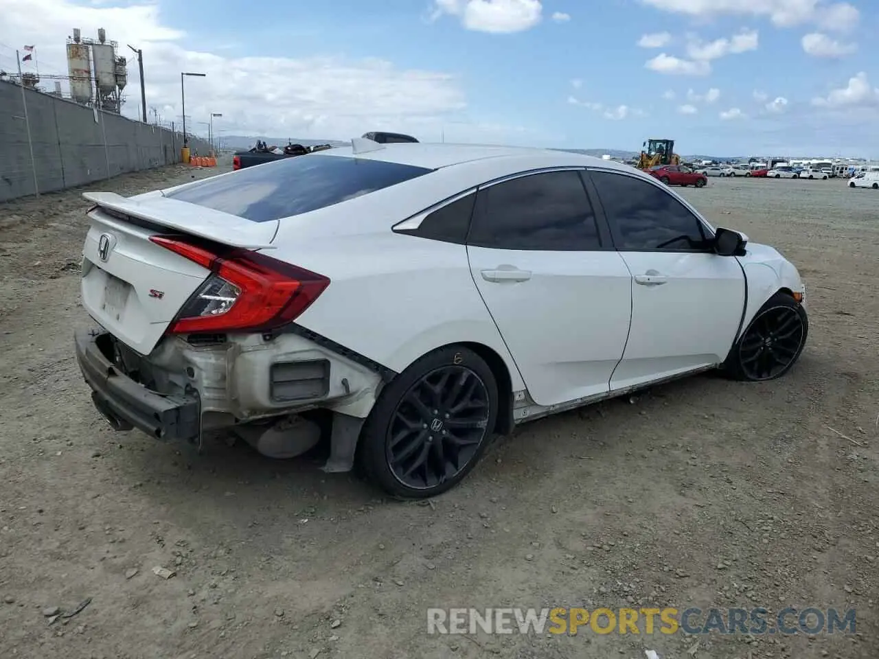 3 Photograph of a damaged car 2HGFC1E5XLH700931 HONDA CIVIC 2020