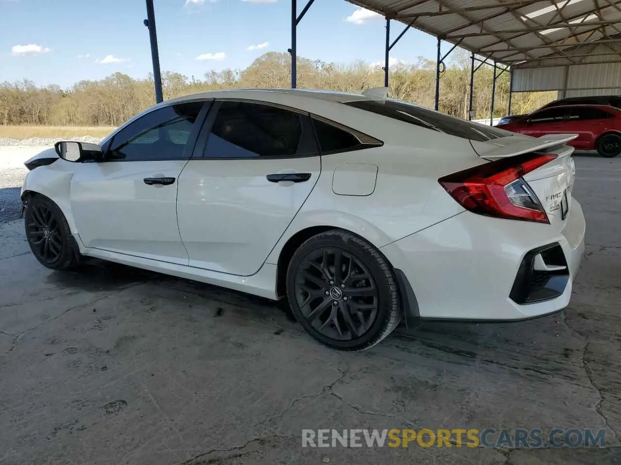 2 Photograph of a damaged car 2HGFC1E5XLH705823 HONDA CIVIC 2020