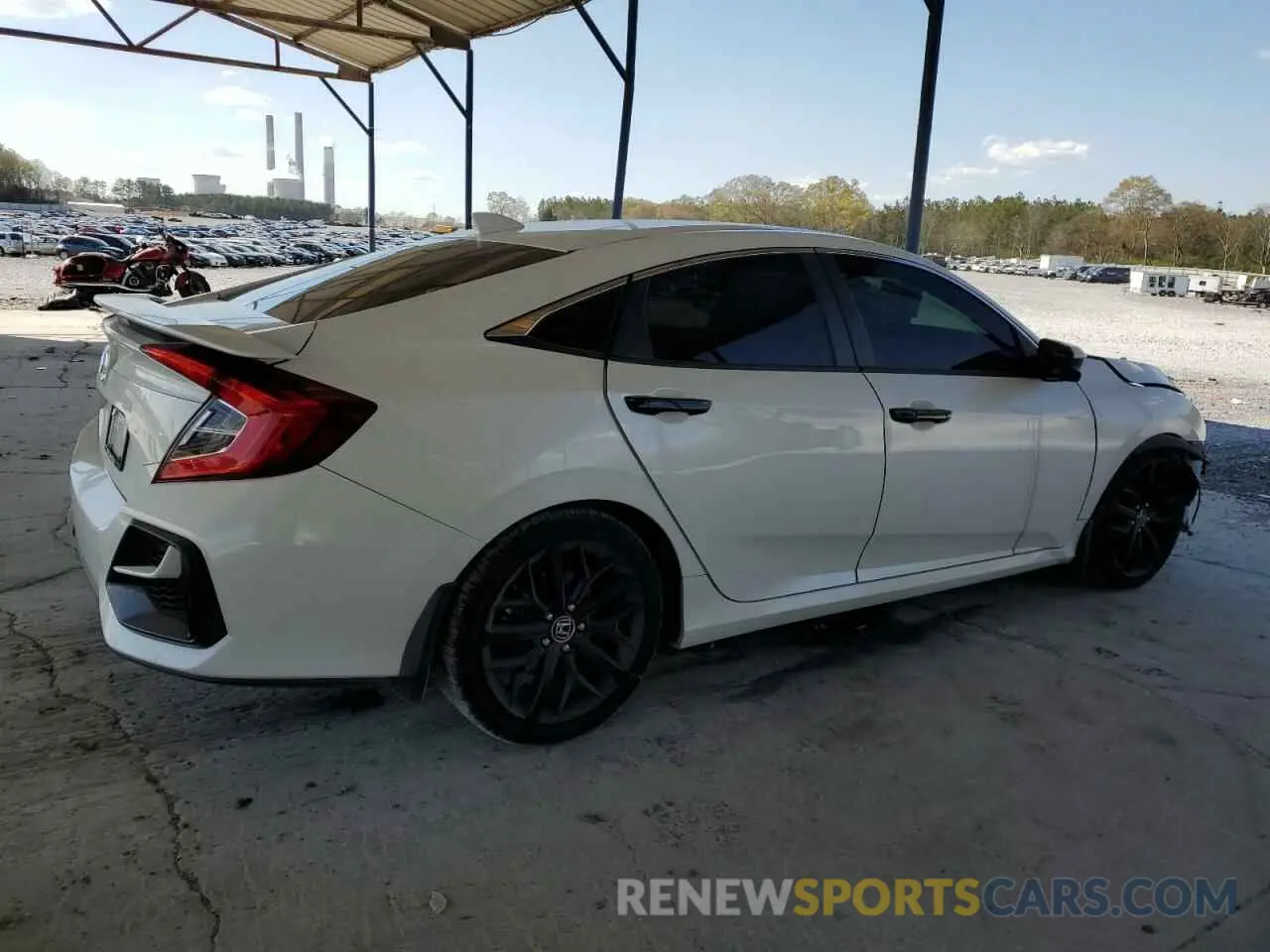 3 Photograph of a damaged car 2HGFC1E5XLH705823 HONDA CIVIC 2020