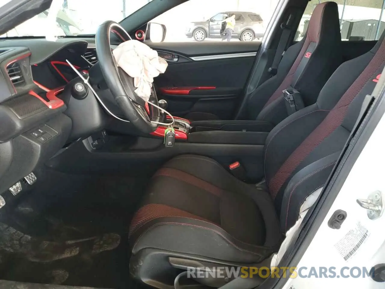 7 Photograph of a damaged car 2HGFC1E5XLH705823 HONDA CIVIC 2020