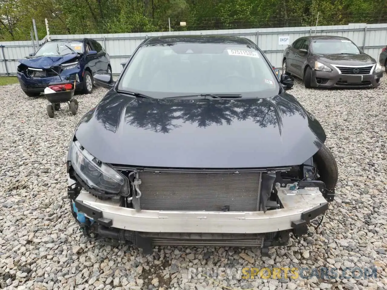 5 Photograph of a damaged car 2HGFC1F32LH680378 HONDA CIVIC 2020