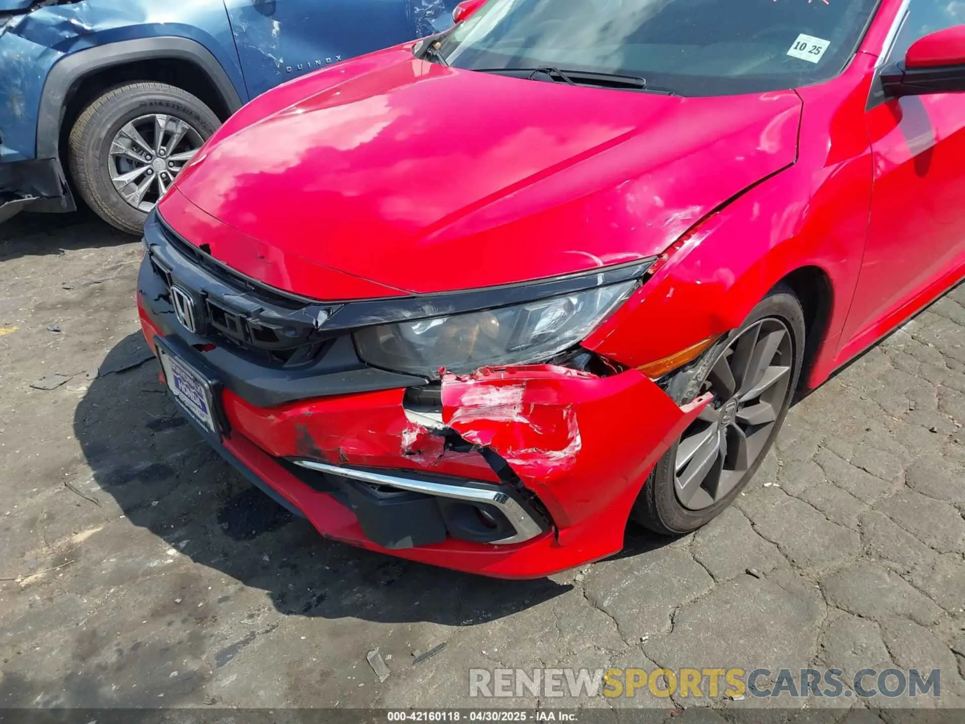 6 Photograph of a damaged car 2HGFC1F32LH683166 HONDA CIVIC 2020