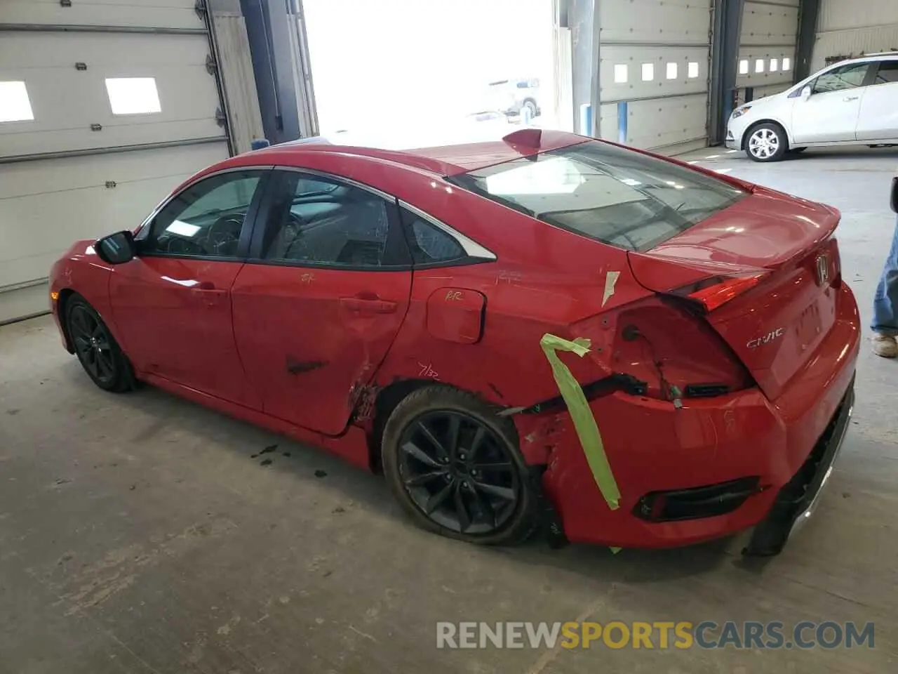 2 Photograph of a damaged car 2HGFC1F38LH682345 HONDA CIVIC 2020