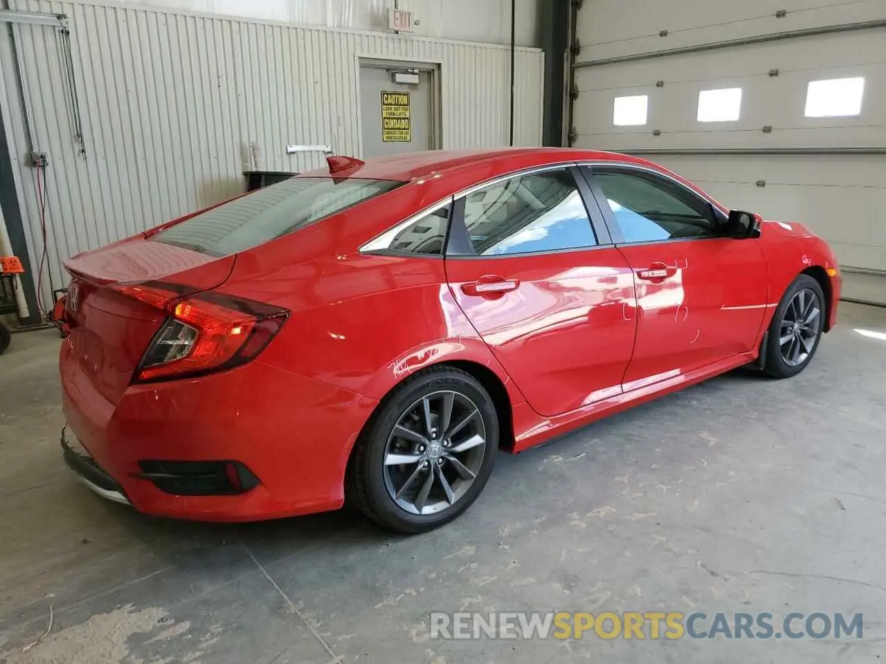 3 Photograph of a damaged car 2HGFC1F38LH682345 HONDA CIVIC 2020
