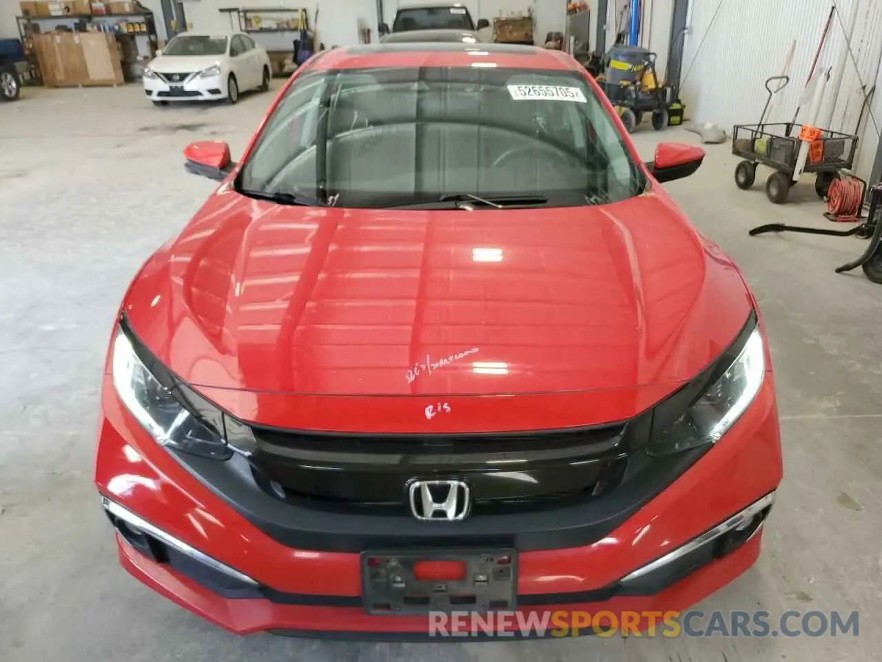 5 Photograph of a damaged car 2HGFC1F38LH682345 HONDA CIVIC 2020