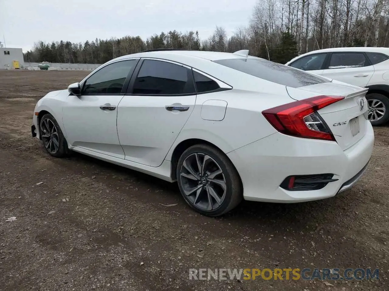 2 Photograph of a damaged car 2HGFC1F90LH105555 HONDA CIVIC 2020
