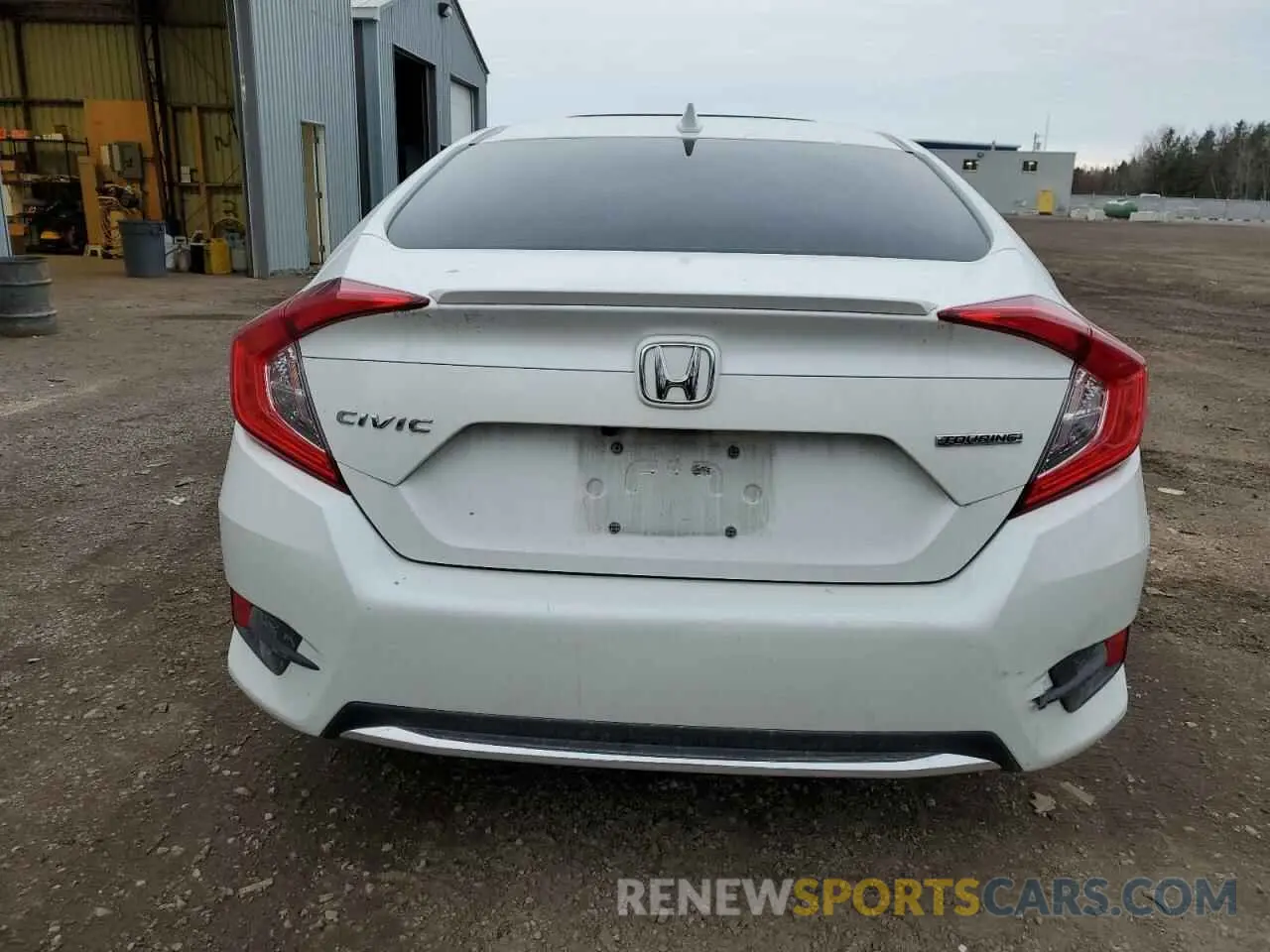 6 Photograph of a damaged car 2HGFC1F90LH105555 HONDA CIVIC 2020
