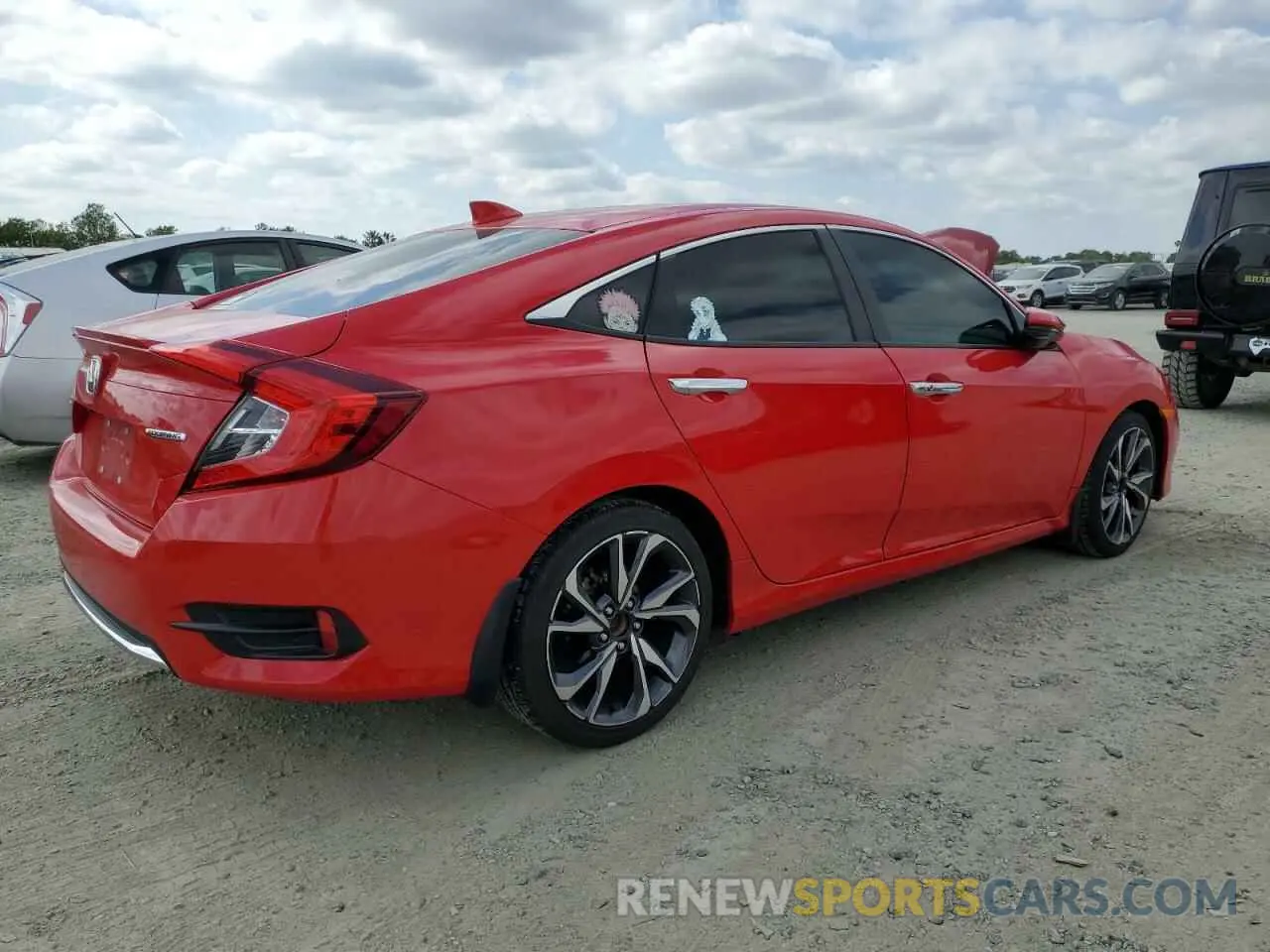 3 Photograph of a damaged car 2HGFC1F91LH683003 HONDA CIVIC 2020