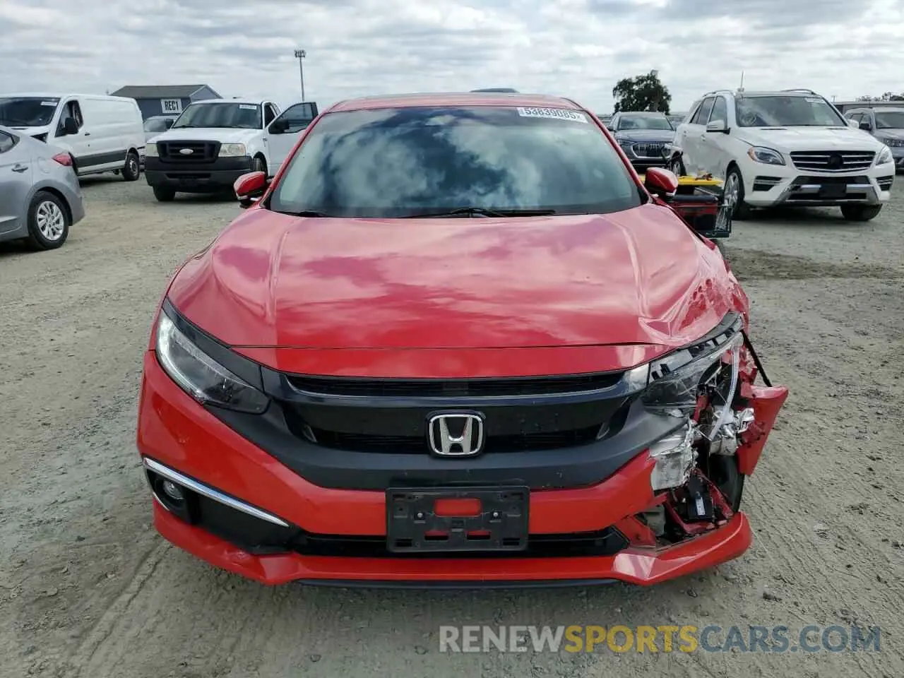 5 Photograph of a damaged car 2HGFC1F91LH683003 HONDA CIVIC 2020