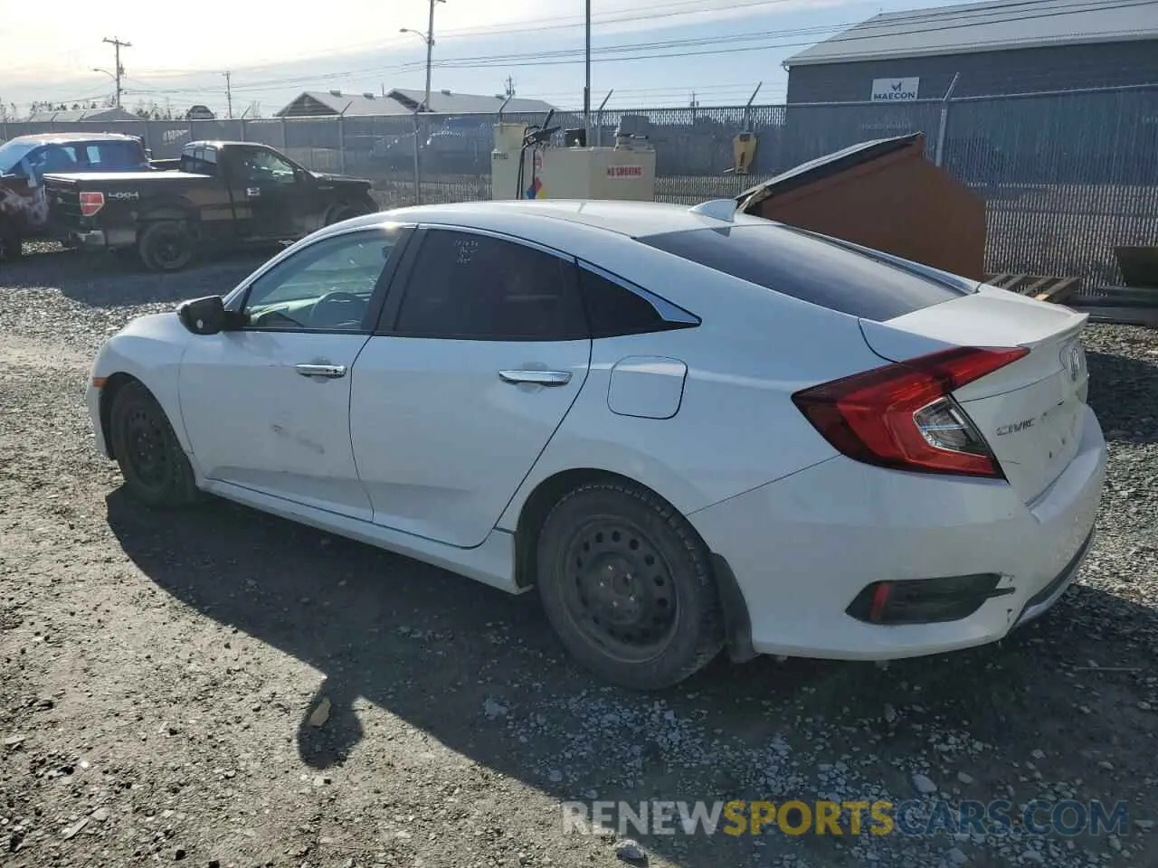 2 Photograph of a damaged car 2HGFC1F97LH101034 HONDA CIVIC 2020