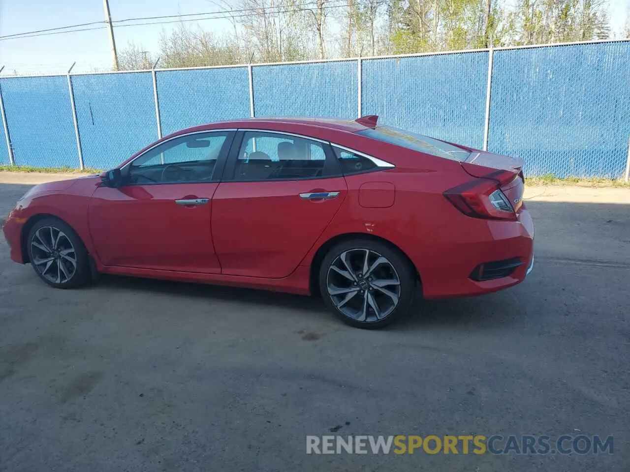 2 Photograph of a damaged car 2HGFC1F9XLH102811 HONDA CIVIC 2020
