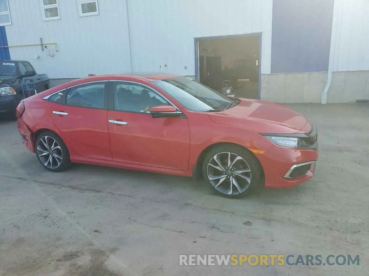 4 Photograph of a damaged car 2HGFC1F9XLH102811 HONDA CIVIC 2020