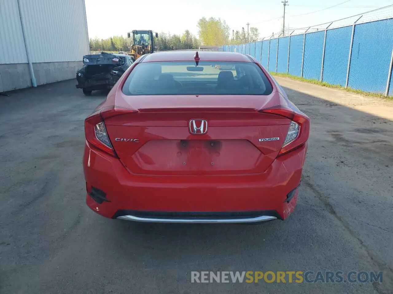 6 Photograph of a damaged car 2HGFC1F9XLH102811 HONDA CIVIC 2020
