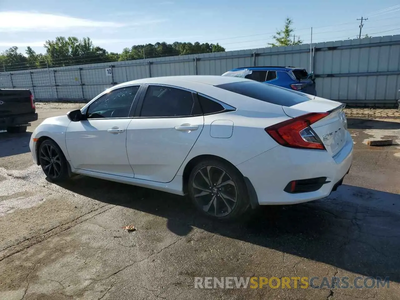 2 Photograph of a damaged car 2HGFC2E80LH505176 HONDA CIVIC 2020
