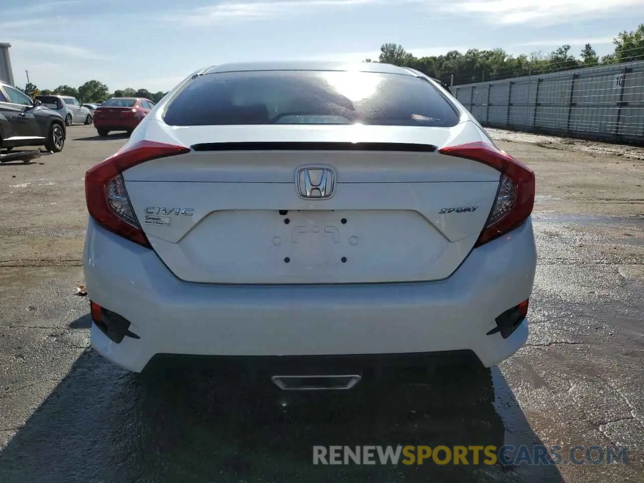 6 Photograph of a damaged car 2HGFC2E80LH505176 HONDA CIVIC 2020