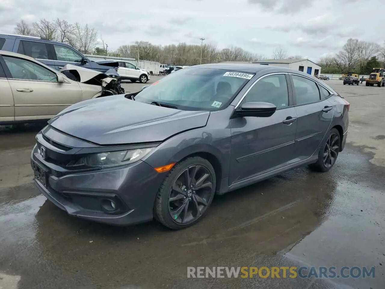 1 Photograph of a damaged car 2HGFC2E80LH517067 HONDA CIVIC 2020
