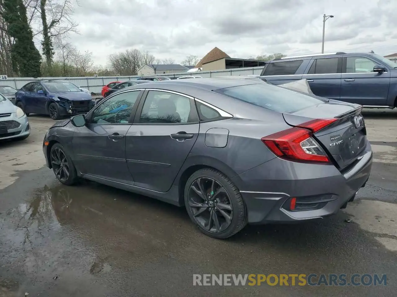 2 Photograph of a damaged car 2HGFC2E80LH517067 HONDA CIVIC 2020