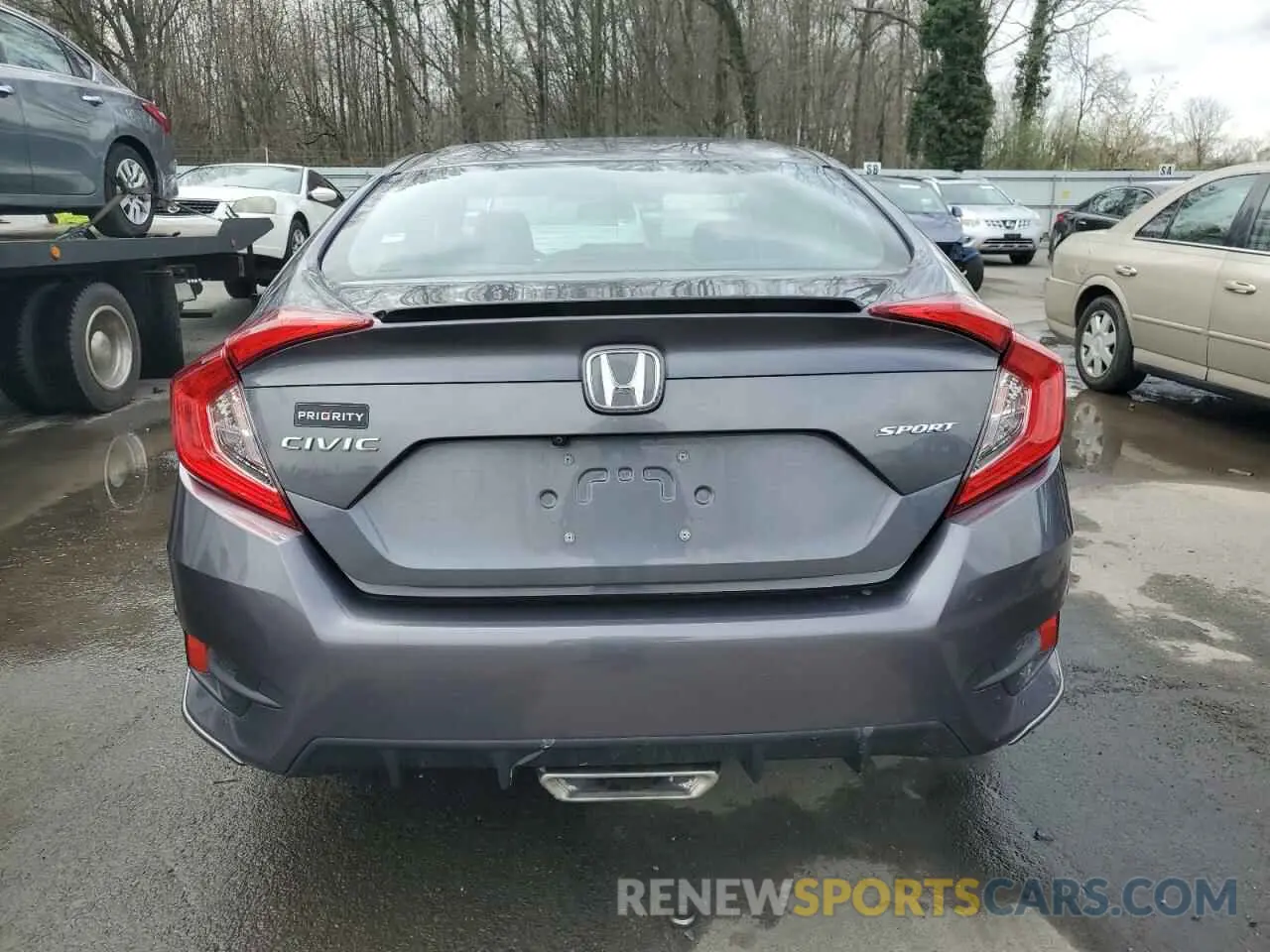 6 Photograph of a damaged car 2HGFC2E80LH517067 HONDA CIVIC 2020