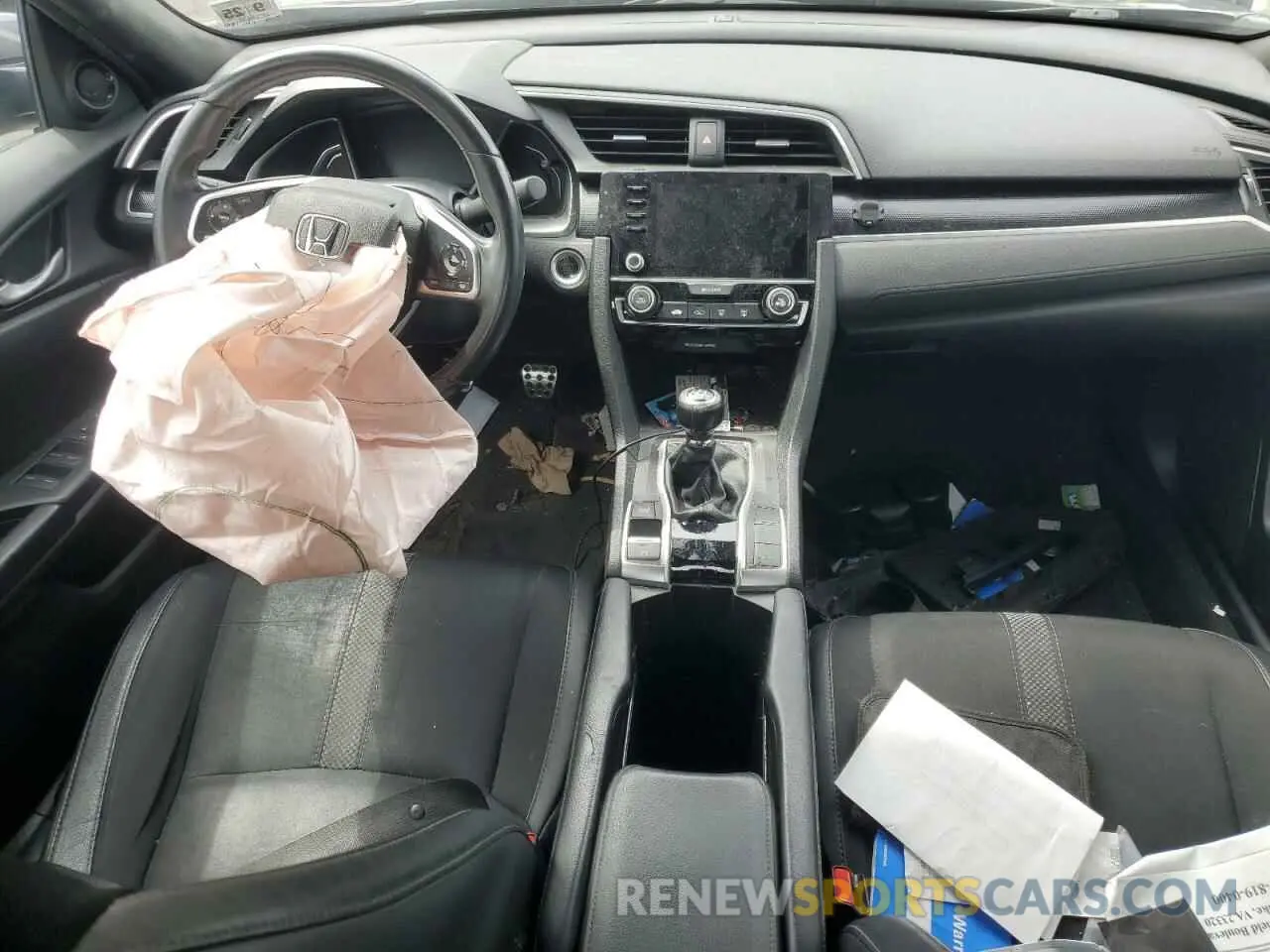 8 Photograph of a damaged car 2HGFC2E80LH517067 HONDA CIVIC 2020