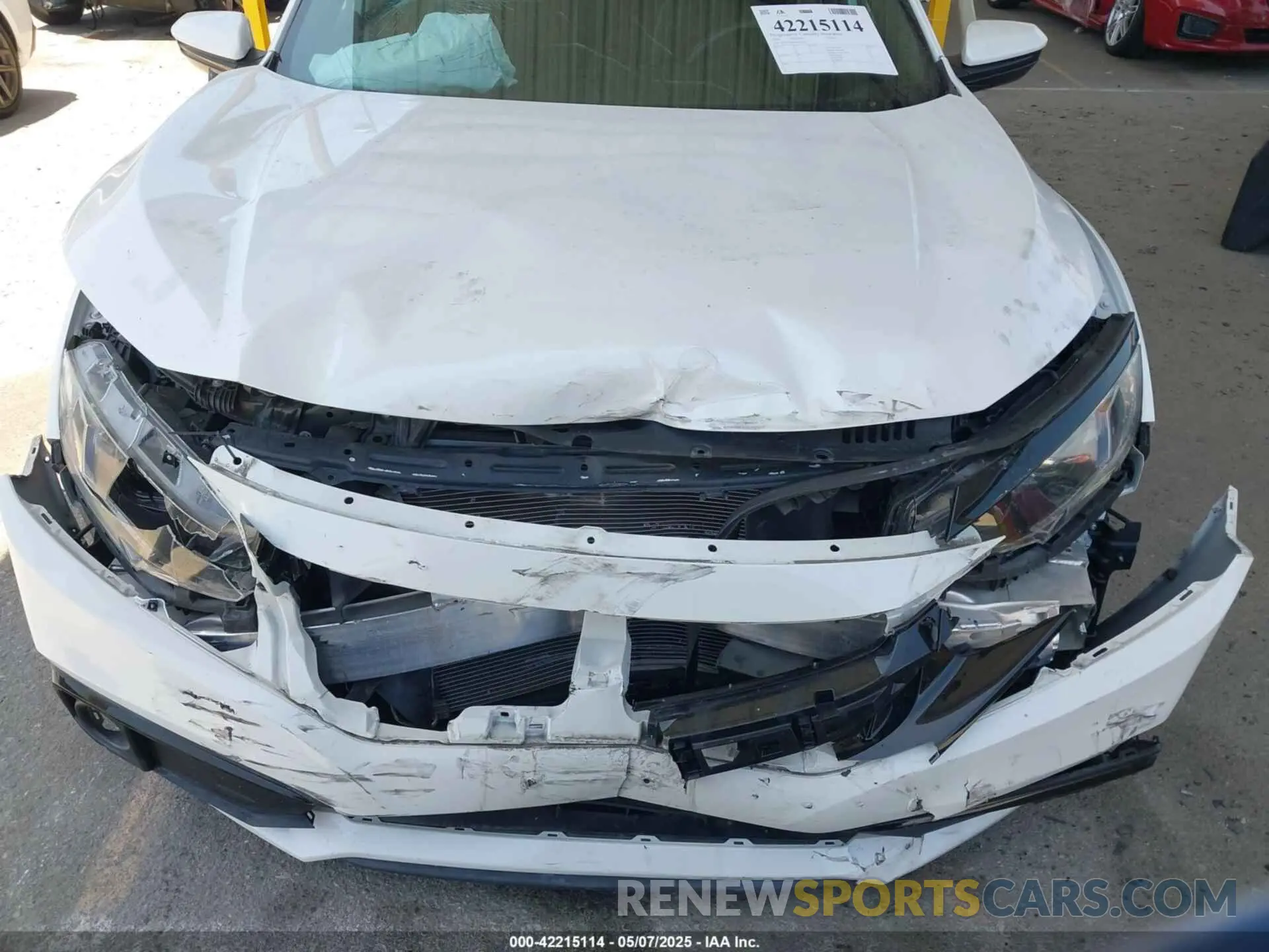 6 Photograph of a damaged car 2HGFC2E80LH523225 HONDA CIVIC 2020
