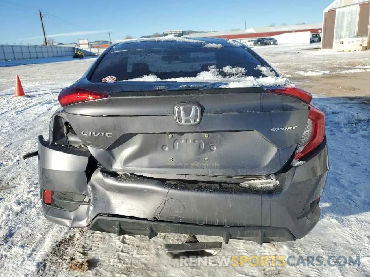 6 Photograph of a damaged car 2HGFC2E83LH527060 HONDA CIVIC 2020