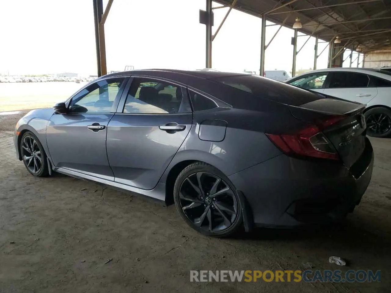 2 Photograph of a damaged car 2HGFC2E83LH599179 HONDA CIVIC 2020