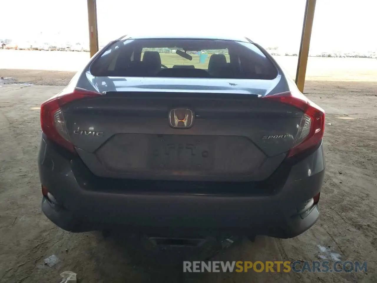 6 Photograph of a damaged car 2HGFC2E83LH599179 HONDA CIVIC 2020