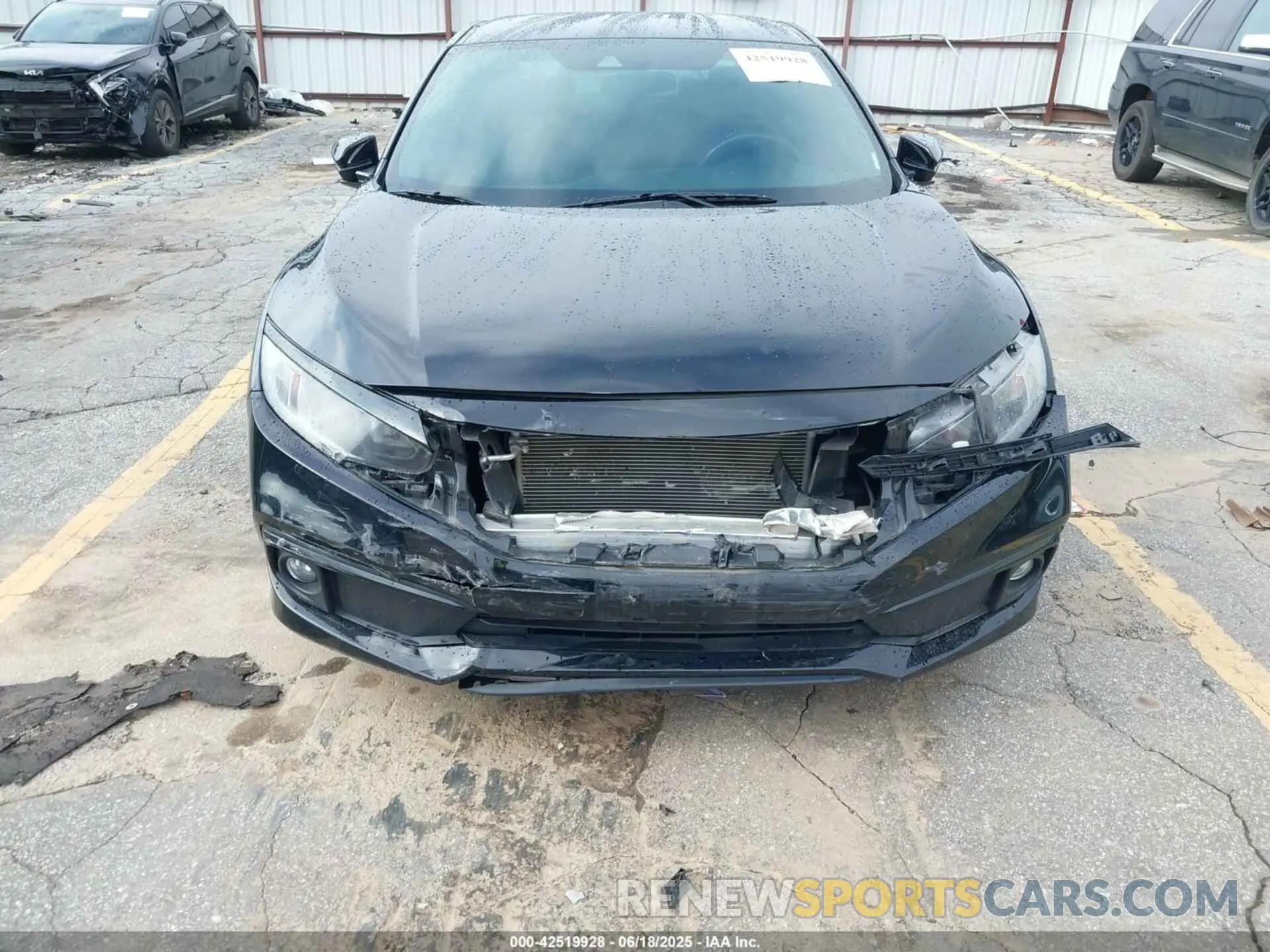 6 Photograph of a damaged car 2HGFC2E84LH535961 HONDA CIVIC 2020