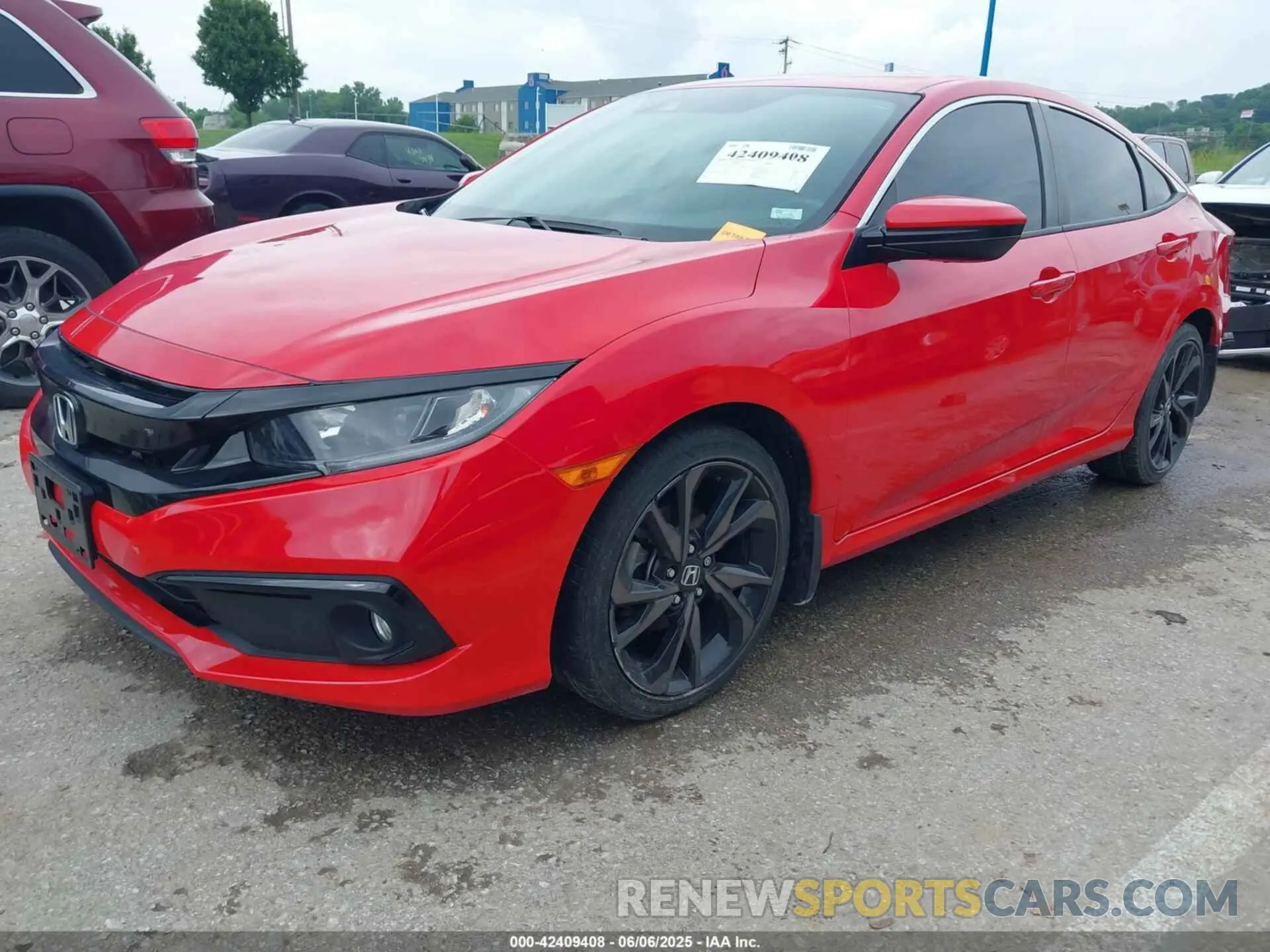 2 Photograph of a damaged car 2HGFC2E84LH559063 HONDA CIVIC 2020
