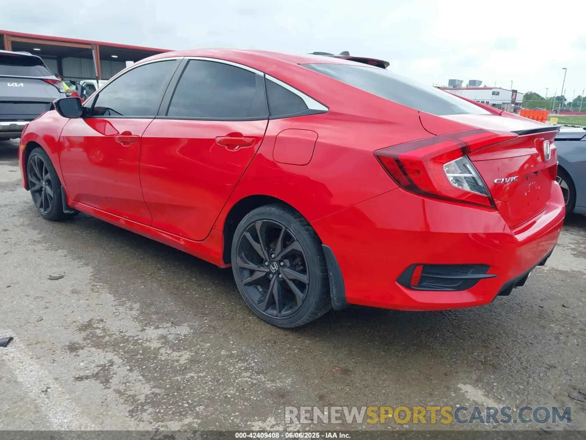3 Photograph of a damaged car 2HGFC2E84LH559063 HONDA CIVIC 2020