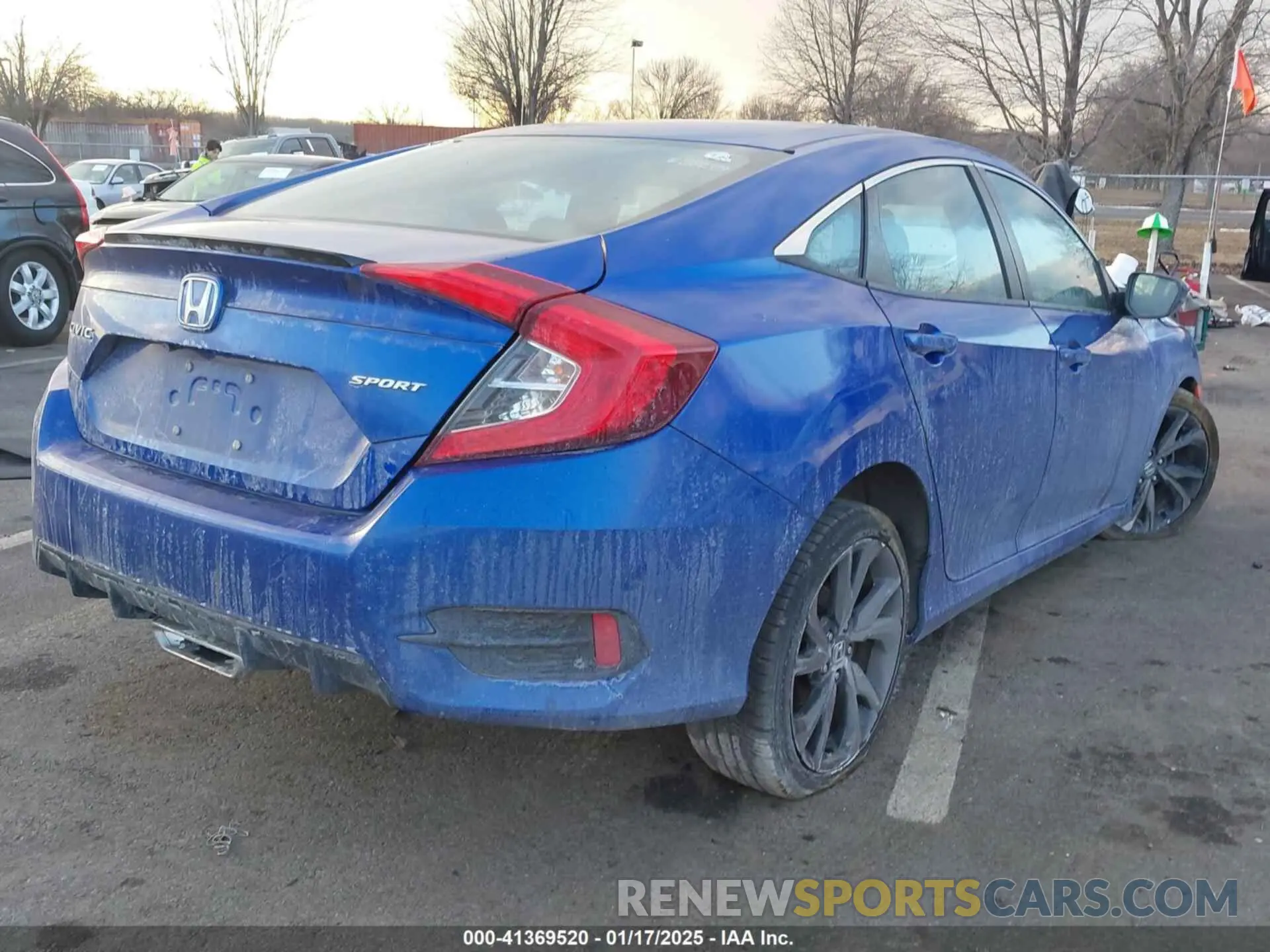 4 Photograph of a damaged car 2HGFC2E89LH503703 HONDA CIVIC 2020