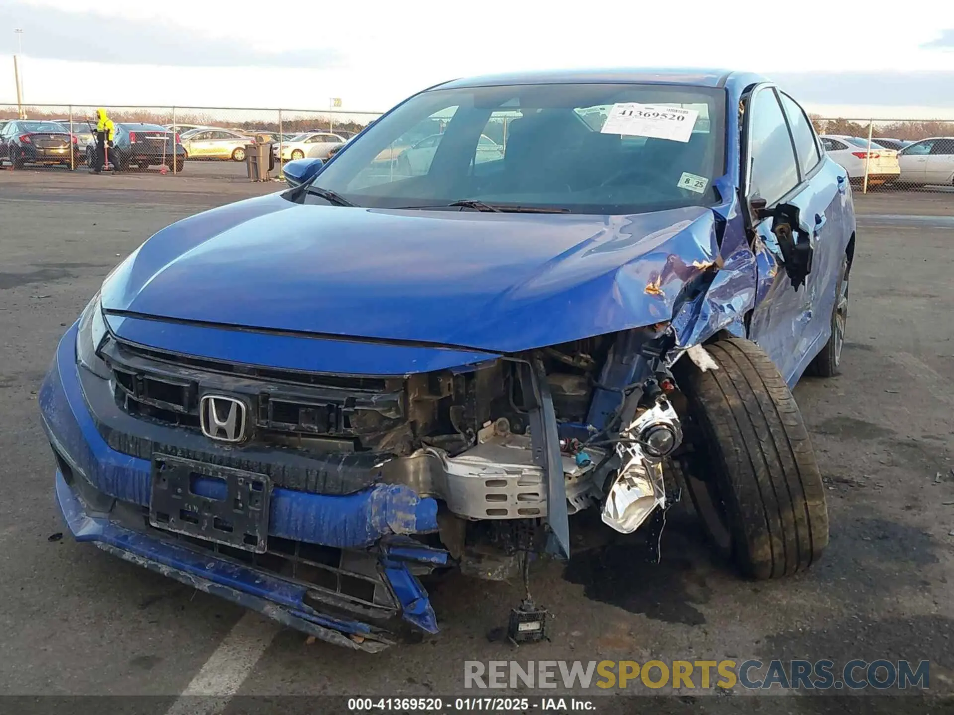 6 Photograph of a damaged car 2HGFC2E89LH503703 HONDA CIVIC 2020
