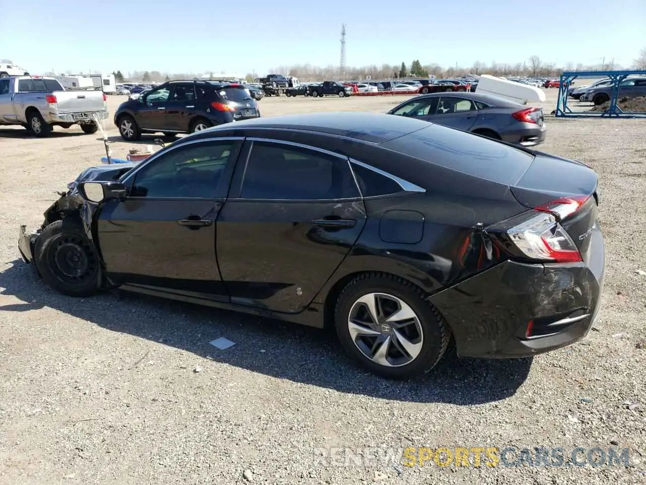 2 Photograph of a damaged car 2HGFC2F58LH024354 HONDA CIVIC 2020