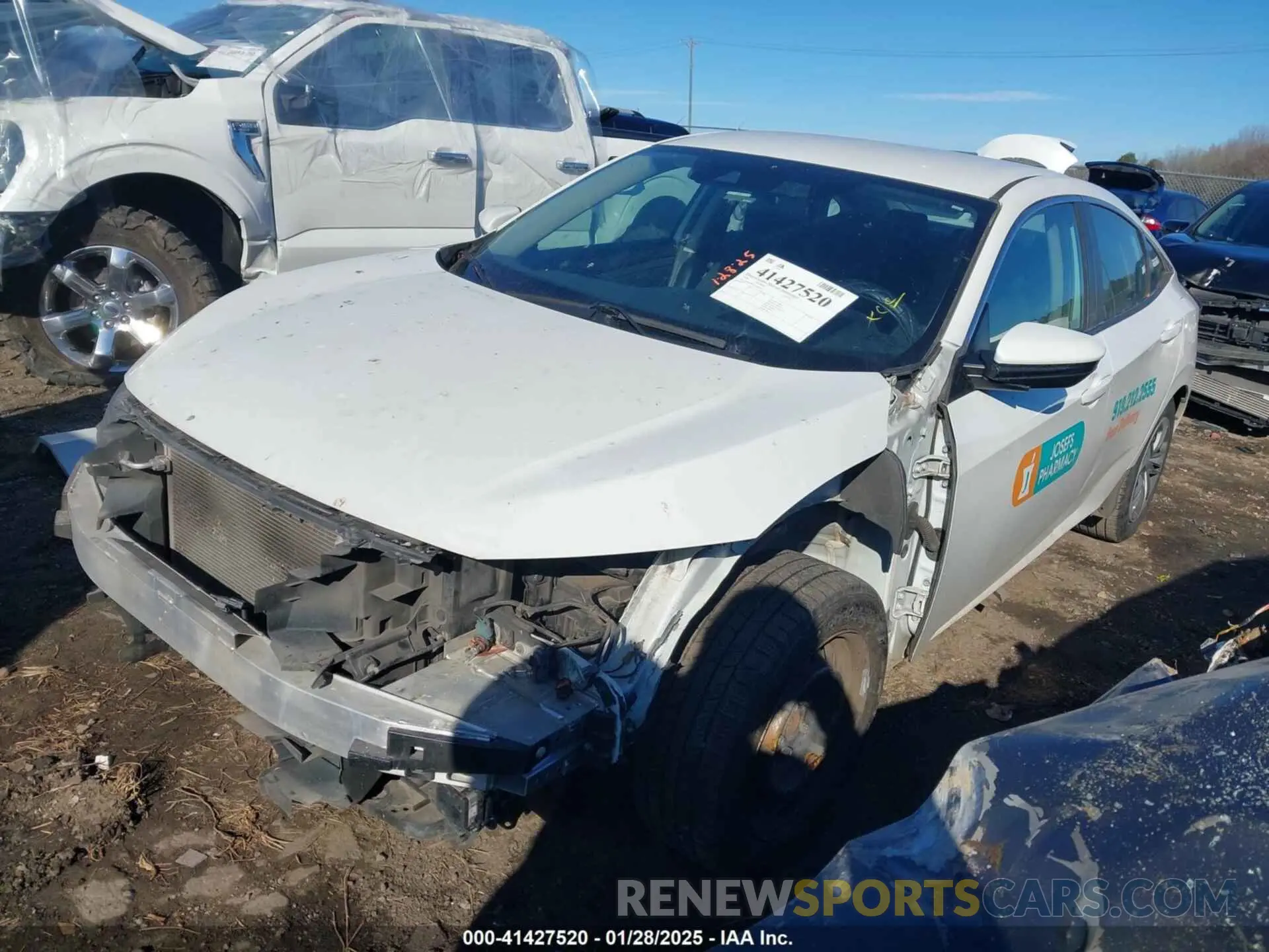 2 Photograph of a damaged car 2HGFC2F60LH509015 HONDA CIVIC 2020