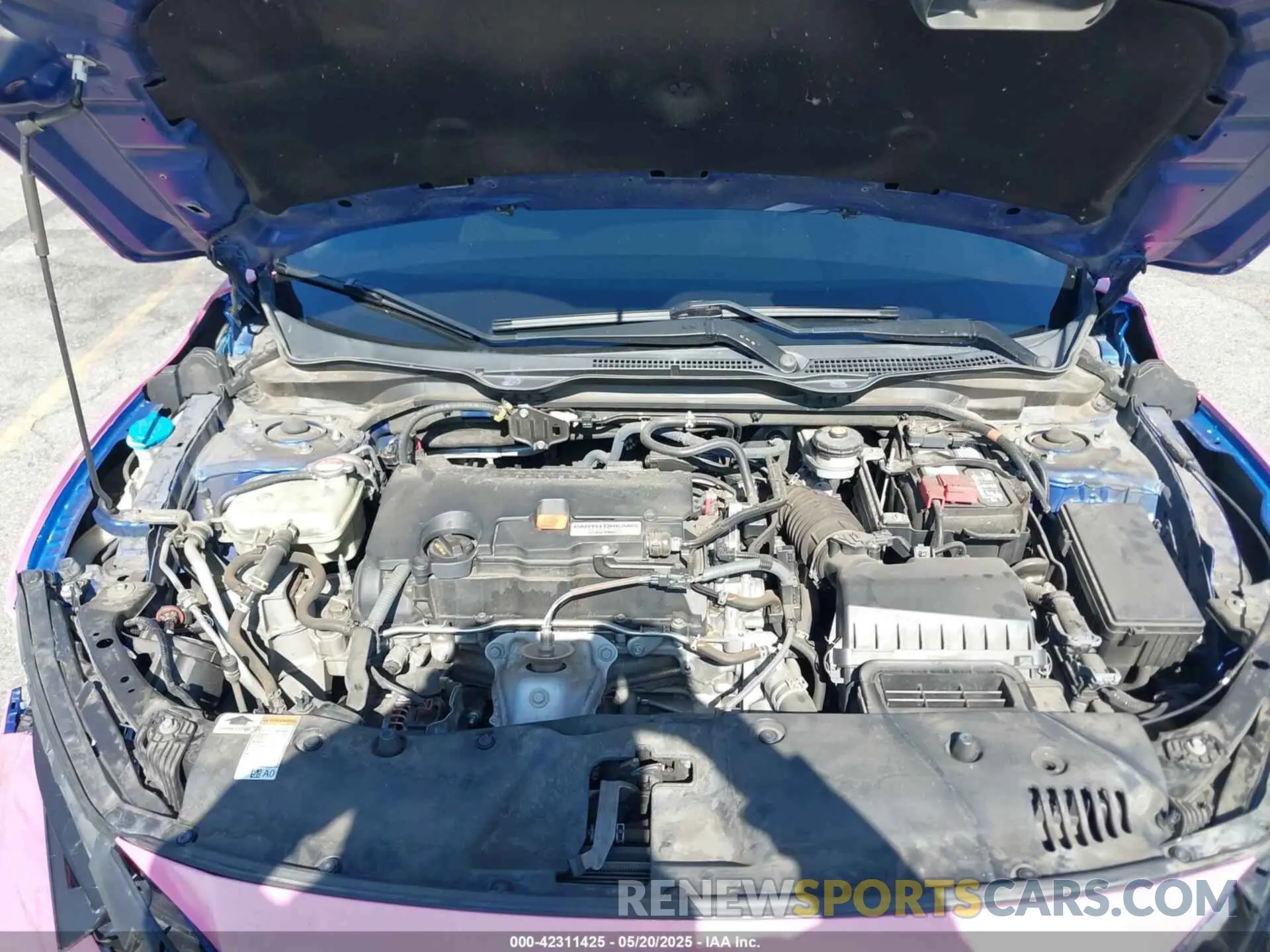10 Photograph of a damaged car 2HGFC2F60LH512433 HONDA CIVIC 2020
